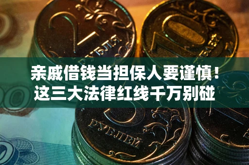 济南亲戚借钱当担保人要谨慎！这三大法律红线千万别碰