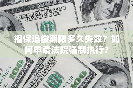 济南担保追偿期限多久失效？如何申请法院强制执行？